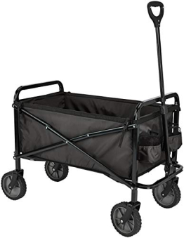 Amazon Basics Zusammenklappbarer Bollerwagen für den Garten