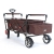 Bollerwagen CT-500OR BRAUN klappbar Handwagen Leiterwagen Strandwagen mit Sonnendach faltbar Transportwagen - 4