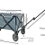 bremermann® Bollerwagen, Handwagen, Einkaufswagen, faltbar, grau - 3