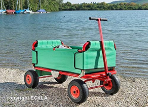 Eckla-Express Faltbollerwagen im Einsatz