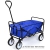 HOMFA Bollerwagen Transportwagen Handwagen Transportkarre faltbar Gartenwagen Gerätewagen 83x53x63cm bis 80 Kg 360° drehbar (Blue) - 5