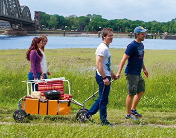 HUDORA Bollerwagen Überländer Kompakt - Handwagen faltbar - 10329 - 3