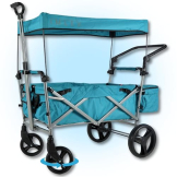 IMLEX Bollerwagen faltbar mit Dach IM-9002