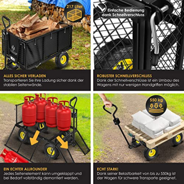 KESSER® Gartenwagen im Einsatz