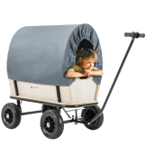 Miweba Bollerwagen Canvas mit Dach