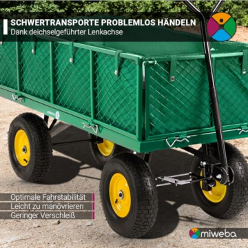 Miweba MB-700 Bollerwagen auf Fliesen