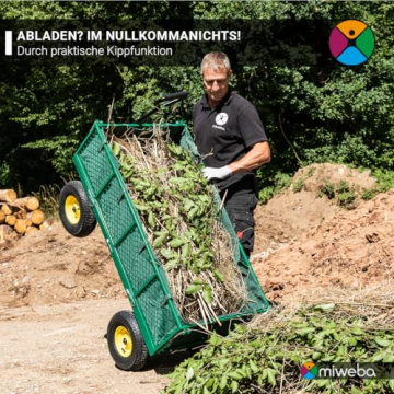 Miweba MB-700 Bollerwagen Abladung