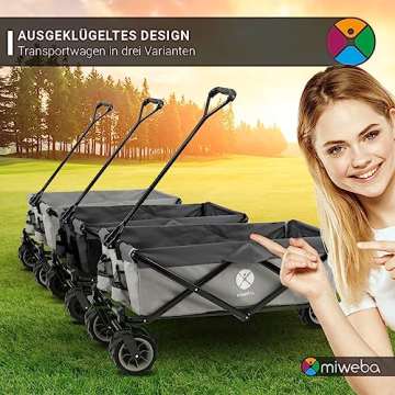 Miweba MB-30 faltbarer Bollerwagen  Tipps