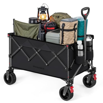 SONGMICS Handwagen faltbar bis 150 kg