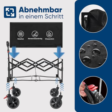 Hochwertiger Stoff-Aufsatz
